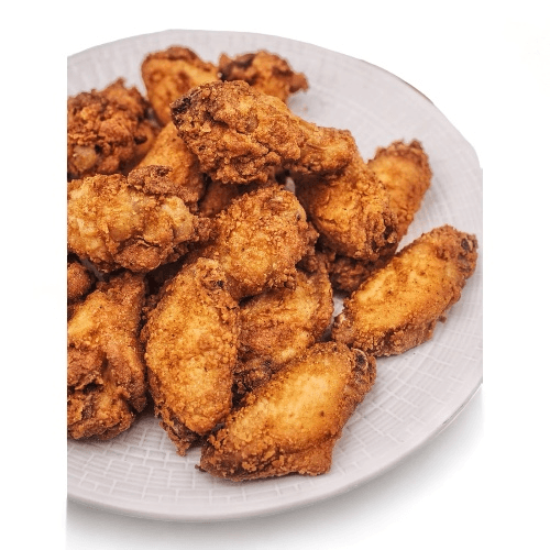  breaded chicken wings platter