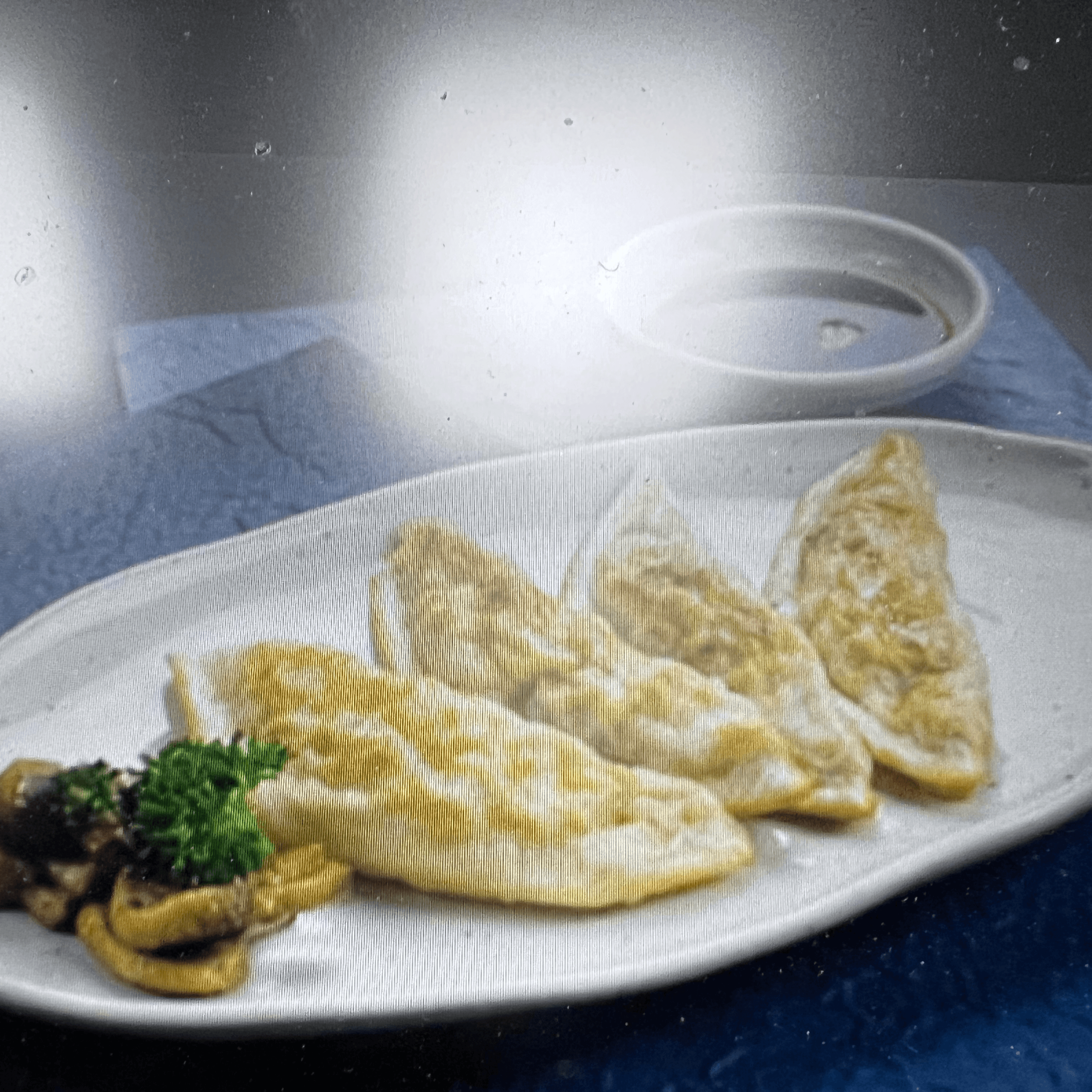 Chicken Mandu (5 pieces).