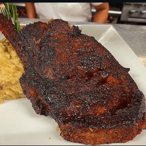 Blackened Ribeye From Hell.