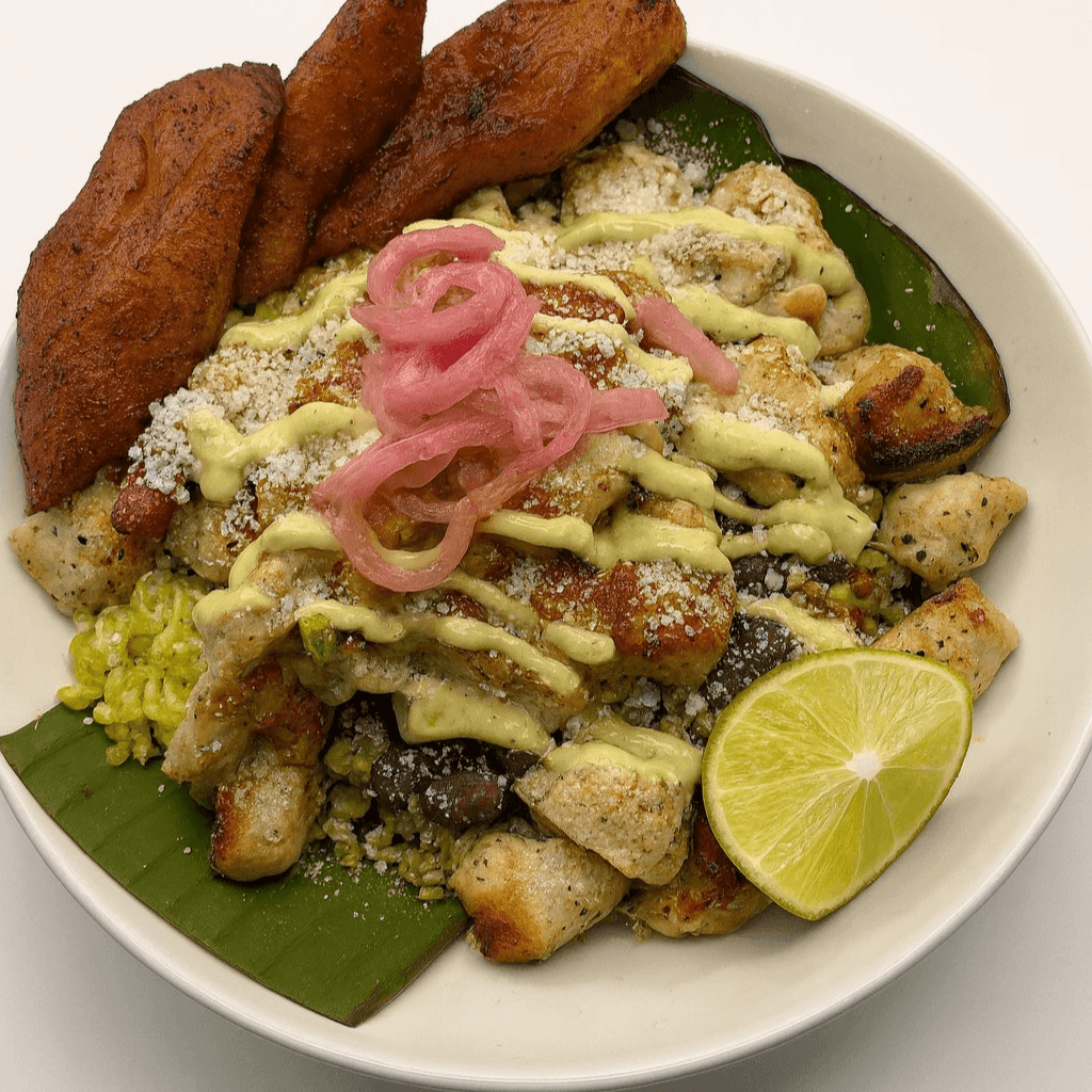 Grilled Chicken Rice Bowl.