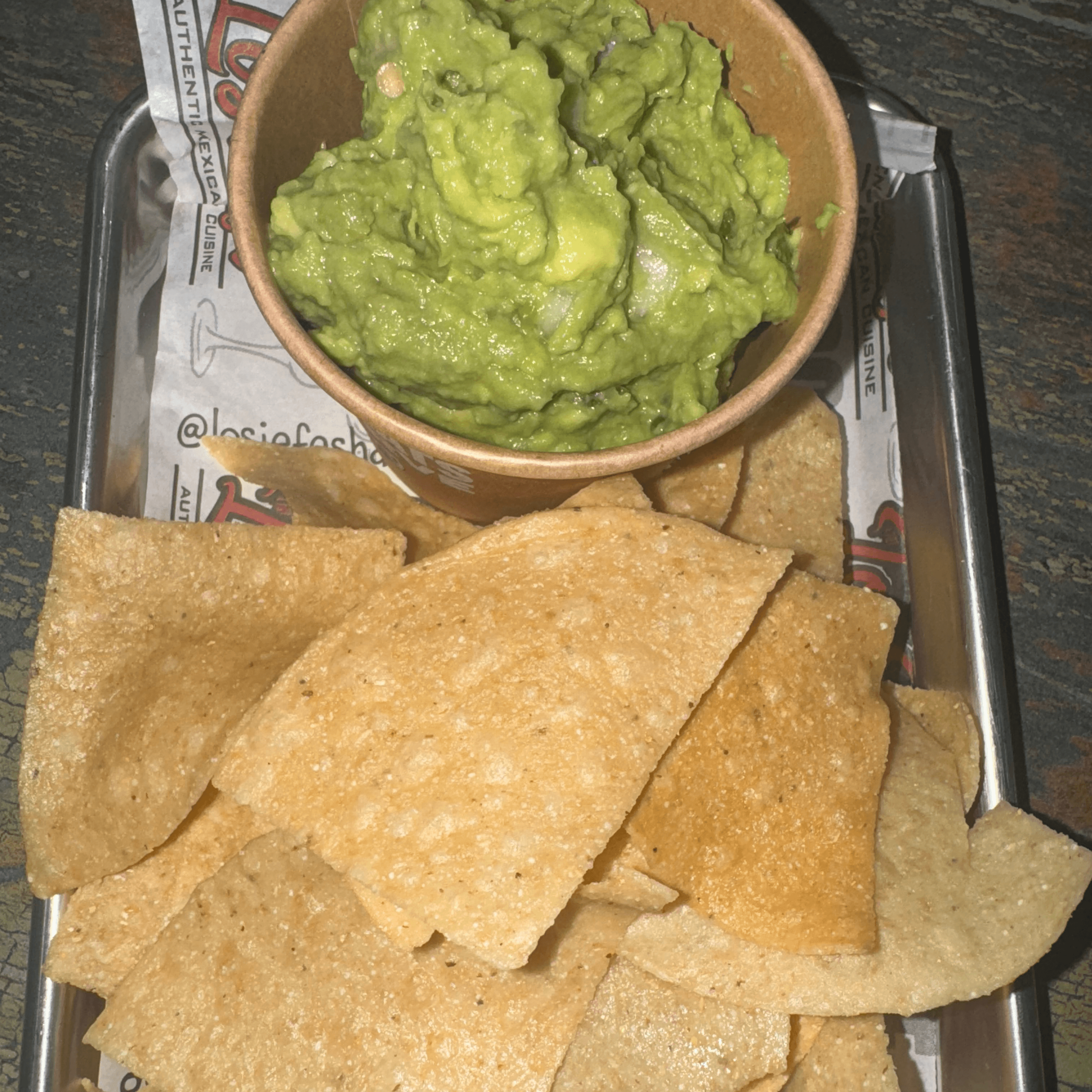 Guacamole dip.