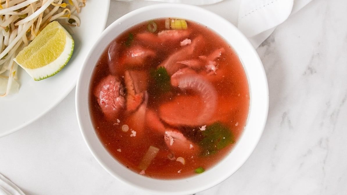 34. Pho BBQ Pork or Roast Duck.