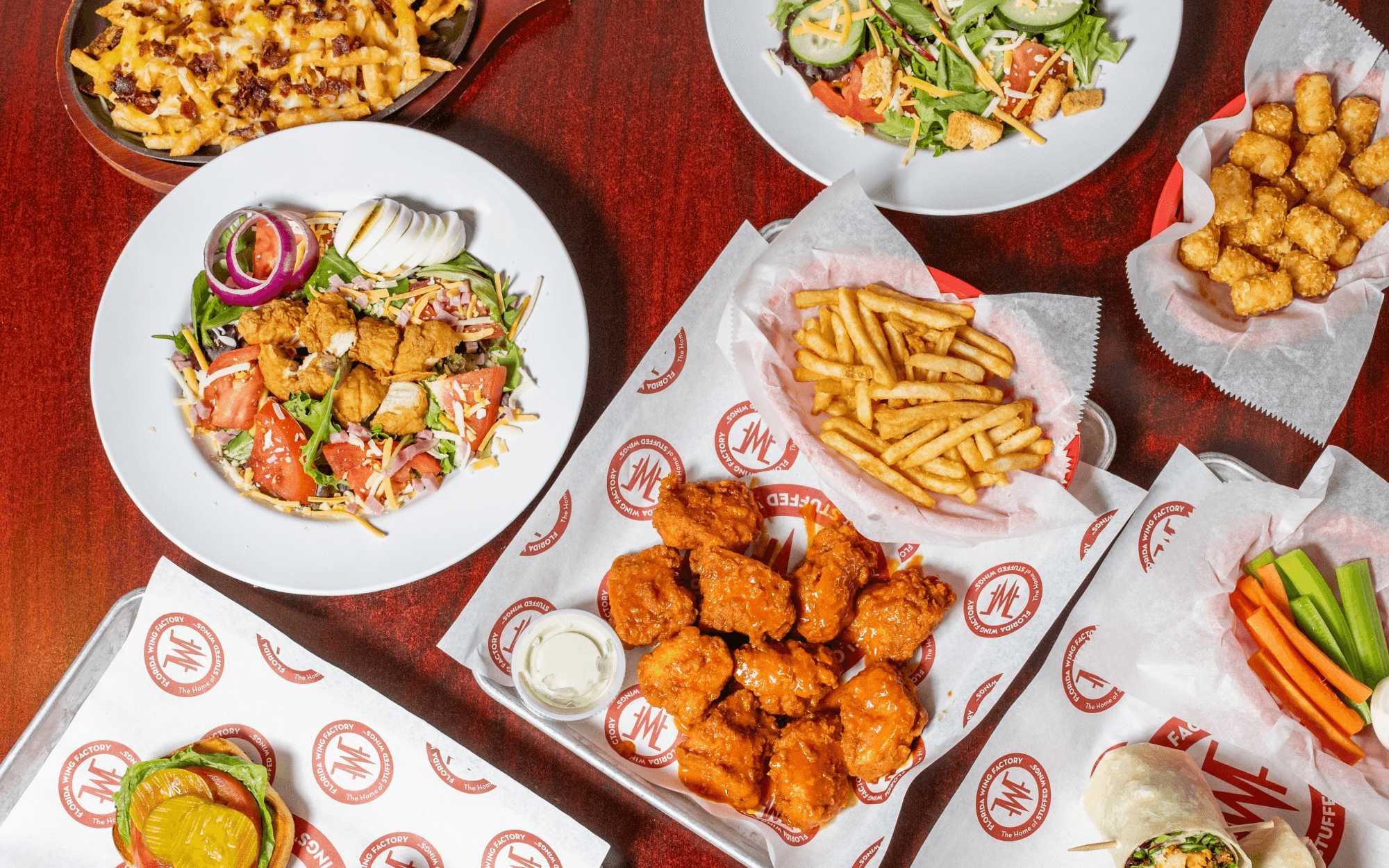 Best Wings around Oak Knoll Estates, FL
