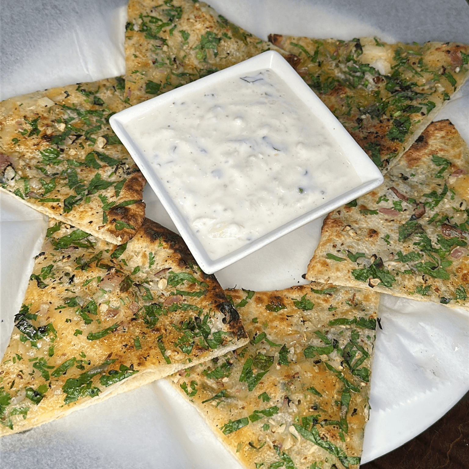 Garlic Naan.
