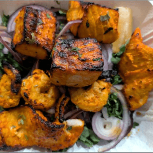 Tandoori Paneer Tikka.