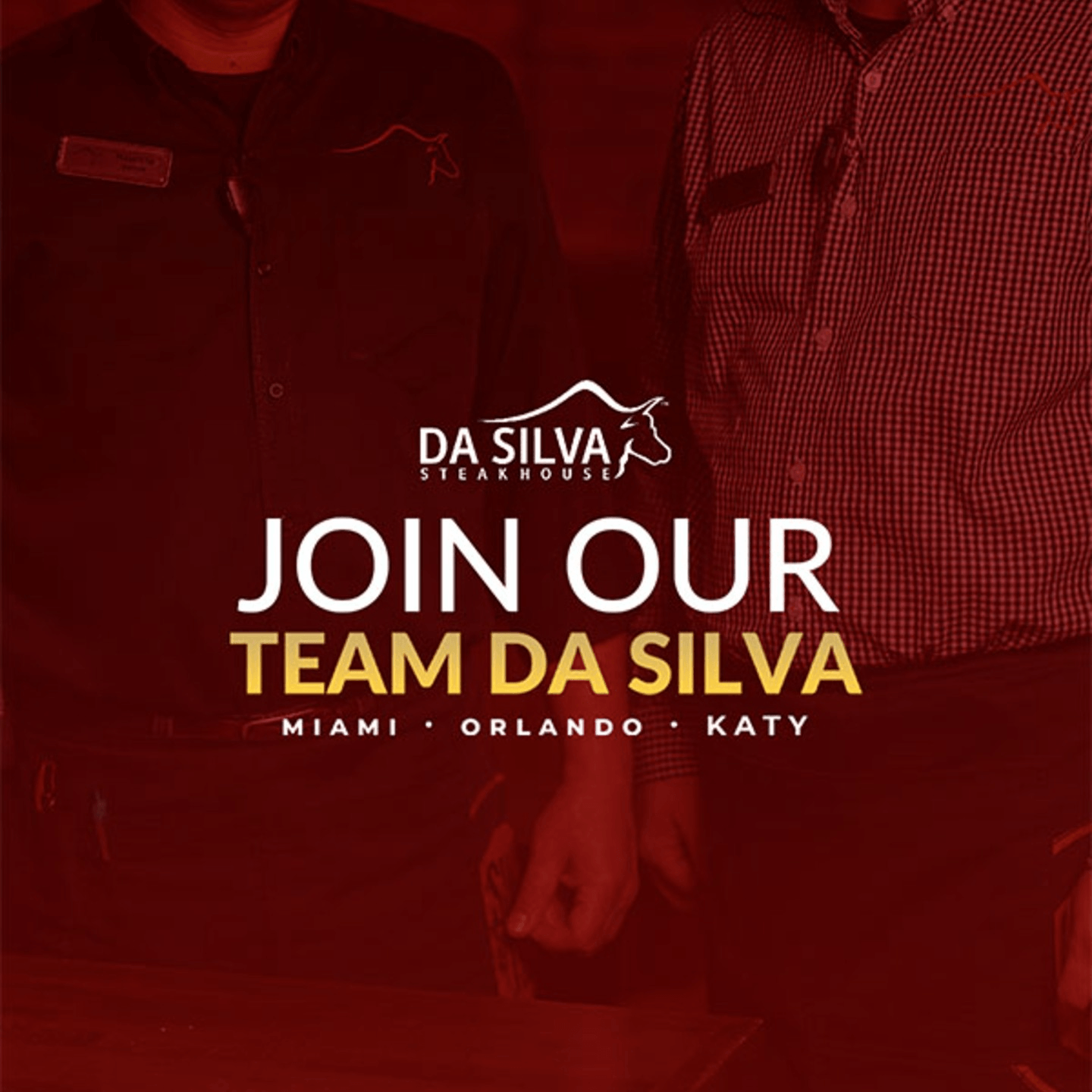 Join our team Da Silva now!