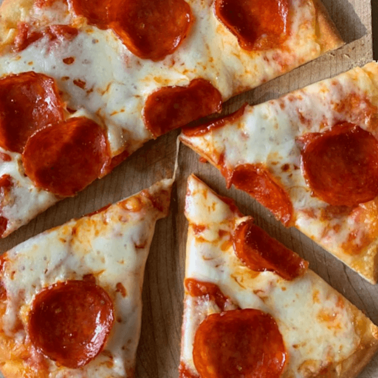 Kids Pepperoni Pizza.