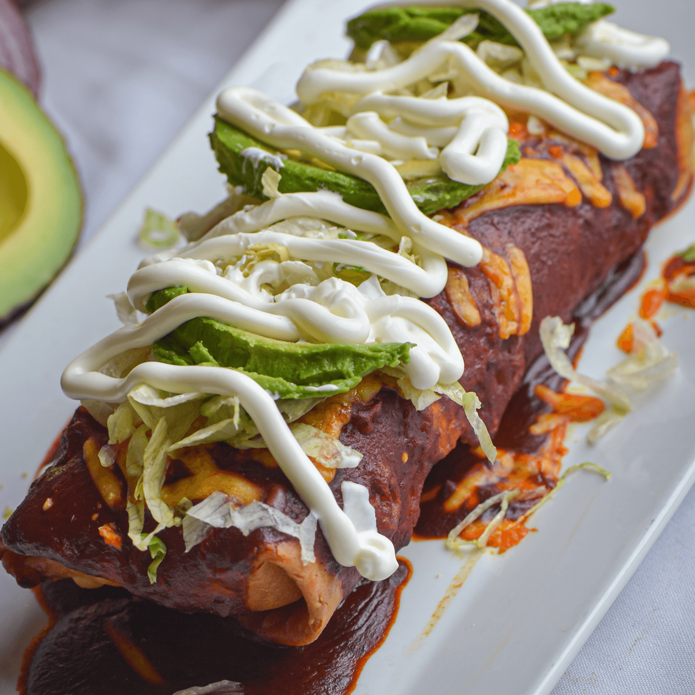 Carnitas Chimichanga or Burro.