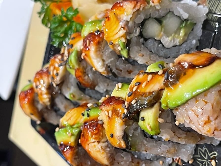 Dancing Eel Roll (Cooked).