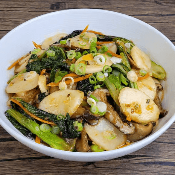 Stir Fried Rice Cakes 炒年糕.