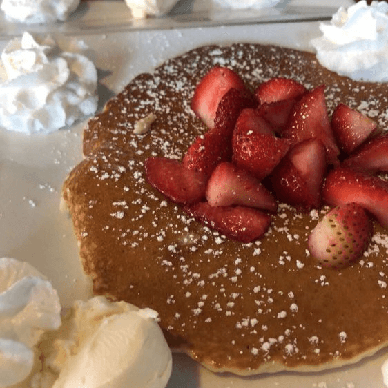 Strawberry Pancakes.