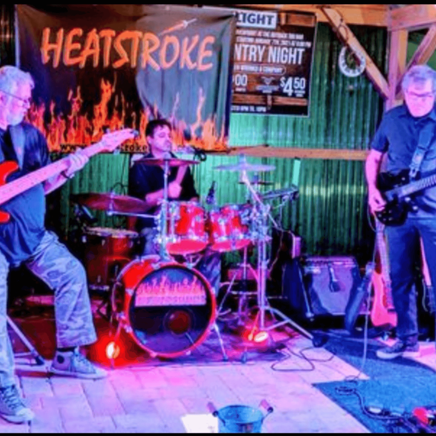 Heatstroke Live on 5/2 from6:30 to 10:30 PM