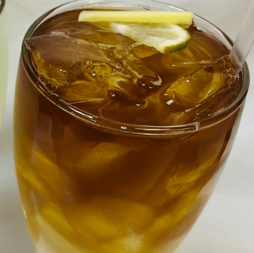 Raj Palmer (tea+Raj Lemonade).