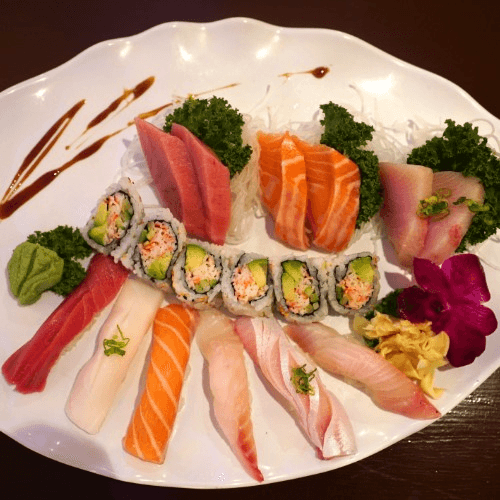 SUSHI & SASHIMI COMBO (LUNCH).