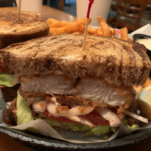 Crunchy Fish Sandwich