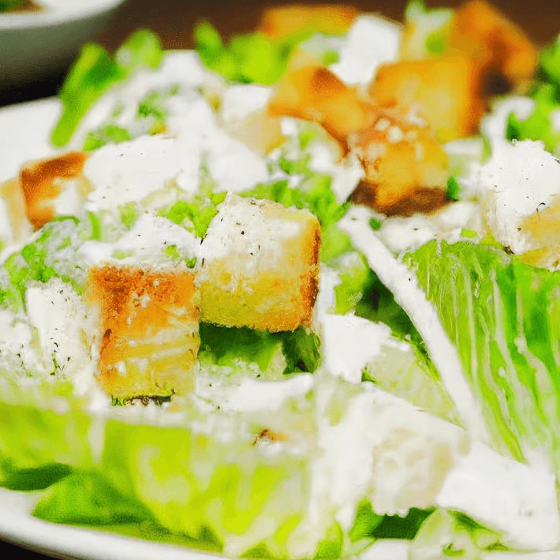 Small Caesar Salad.