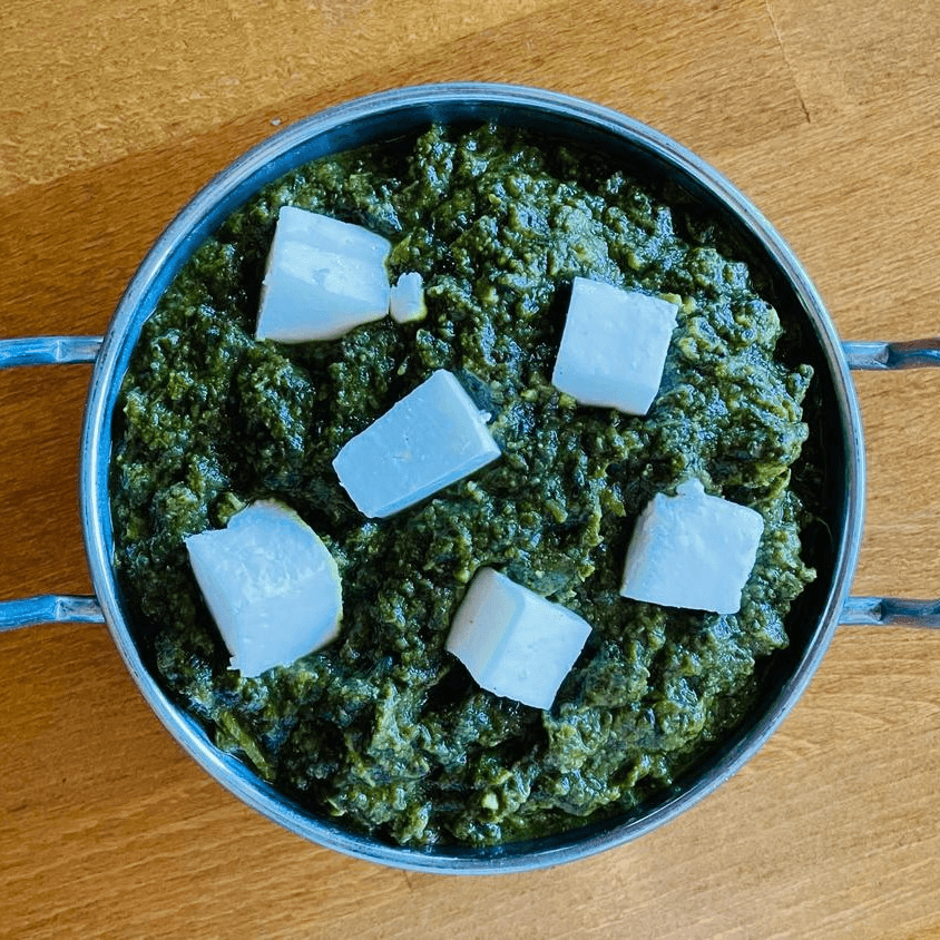 Saag Paneer.