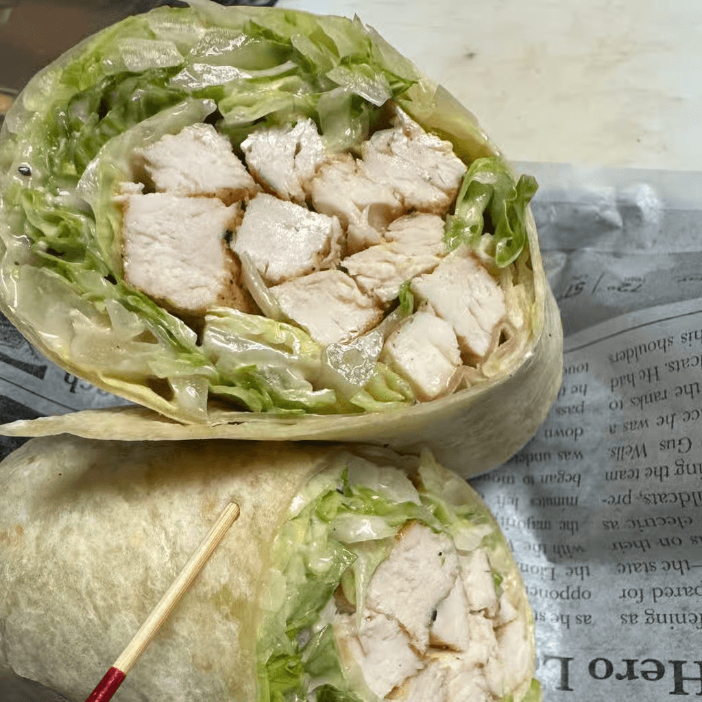 Chicken Caesar Wrap.
