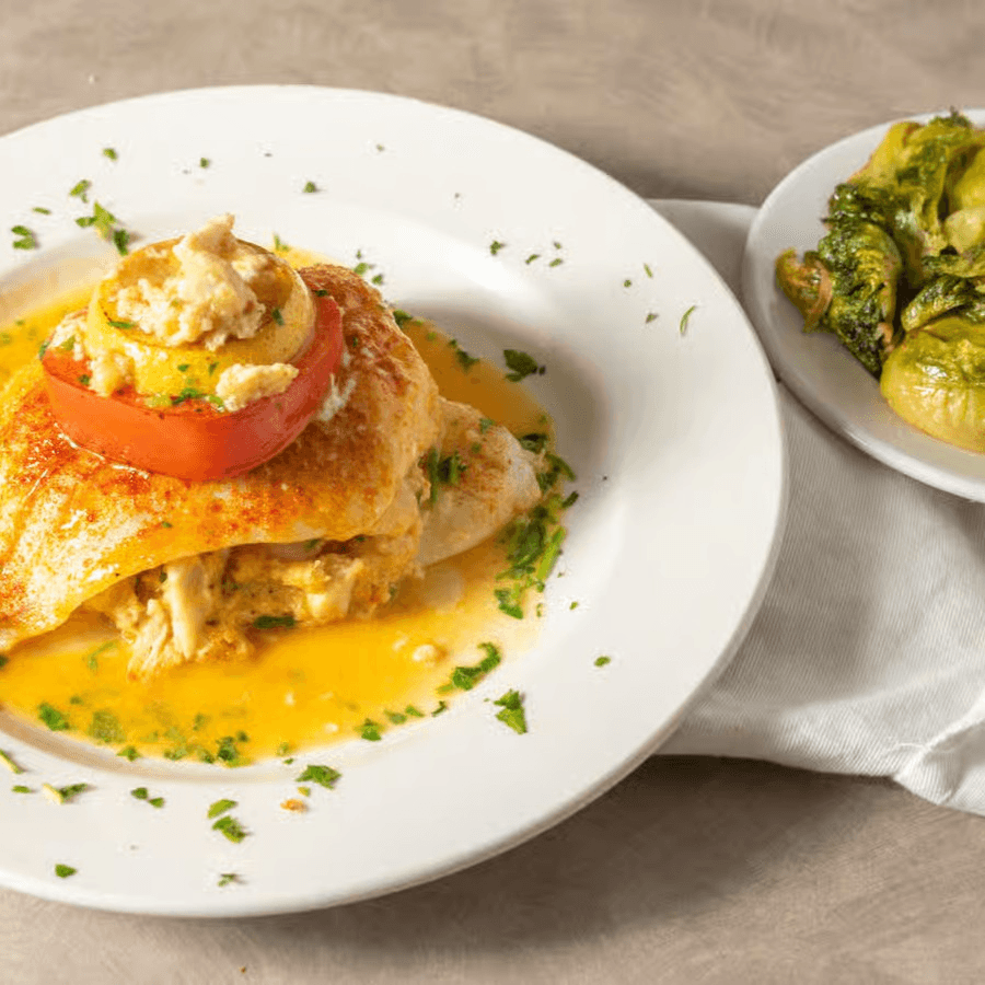 Broiled Fresh Fillet of Flounder.