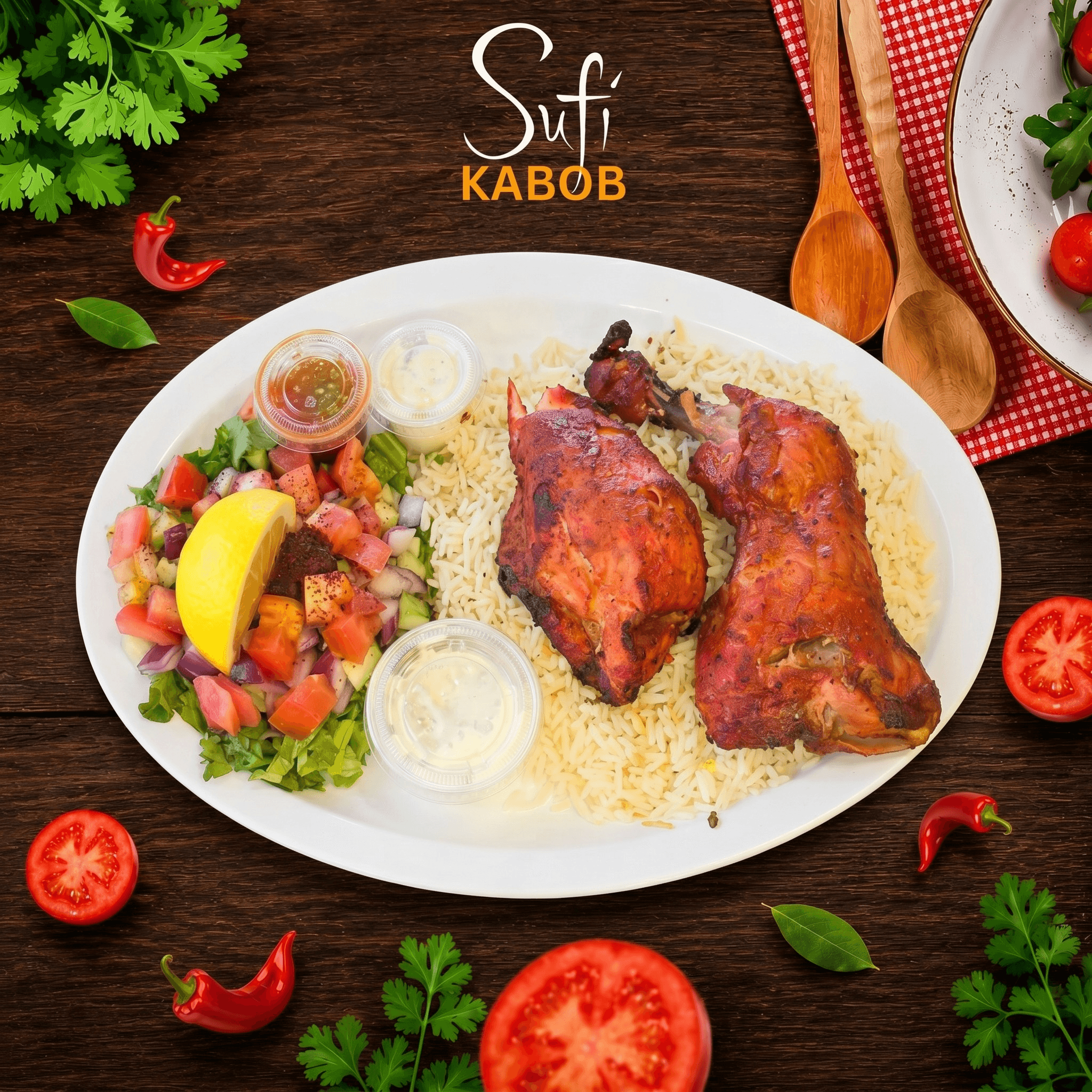Prince Tandoori Chicken Piece Platter