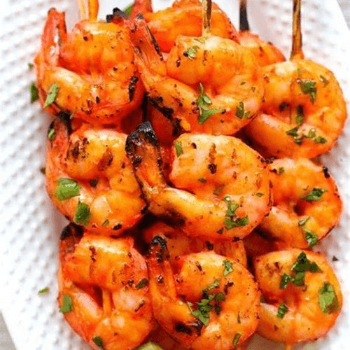 Shrimp Tandoori.