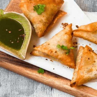 Meat Samosa.