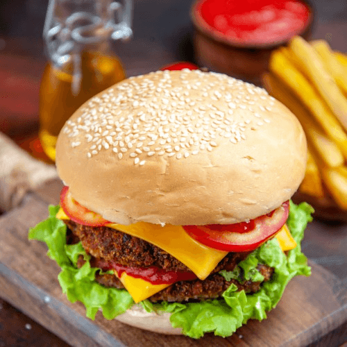 Cheesesburger & Fries.