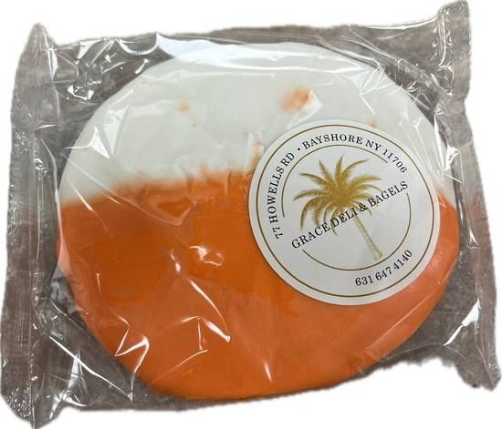 Black N White Orange Cookie "Haloween Edition".