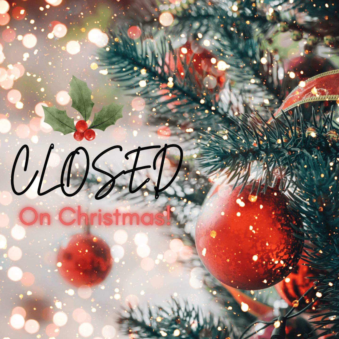 Holiday Hours