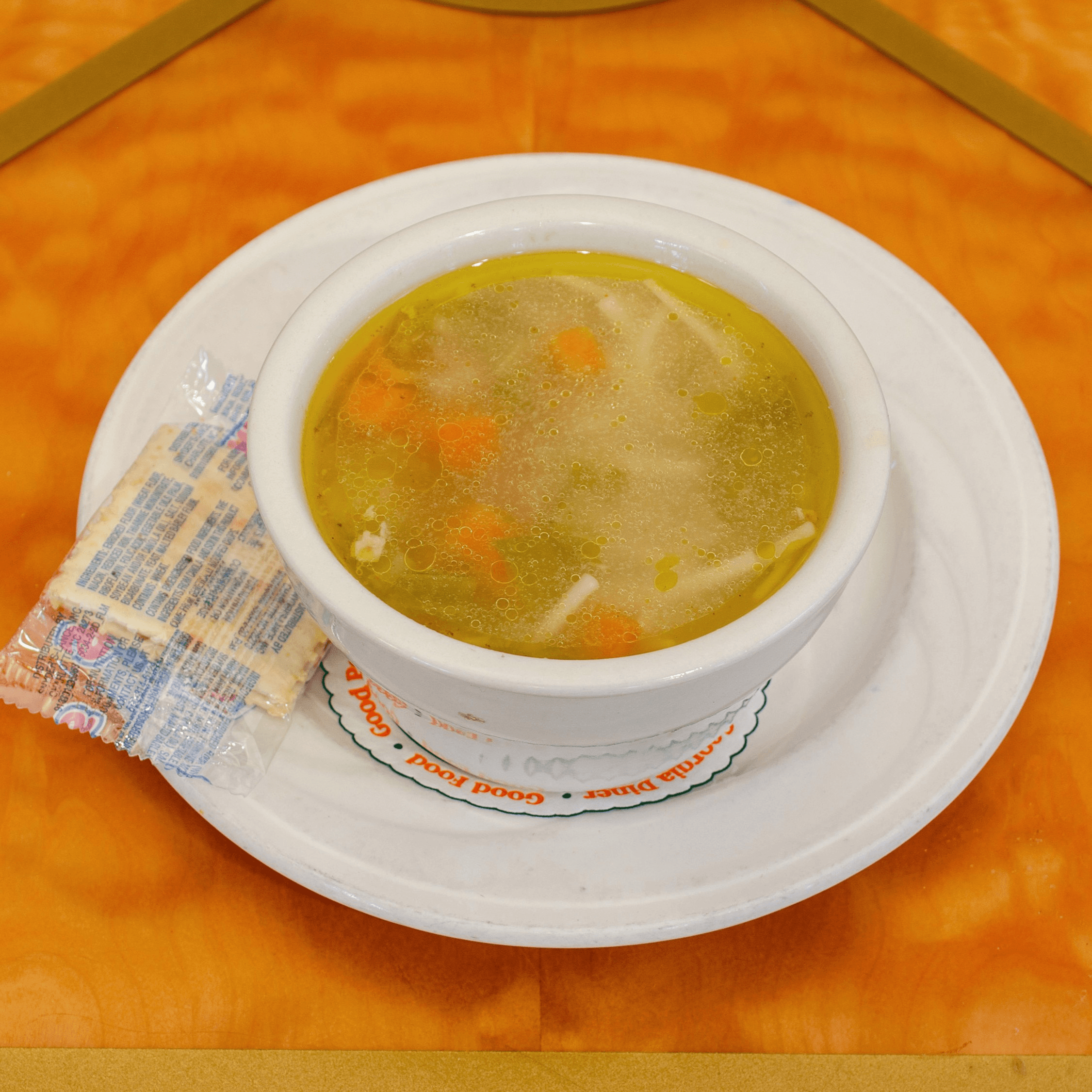 Chicken Consommé.