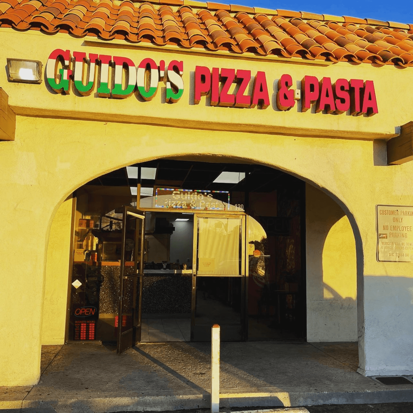 Welcome to Guido's Pizza & Pasta Saugus 🏠