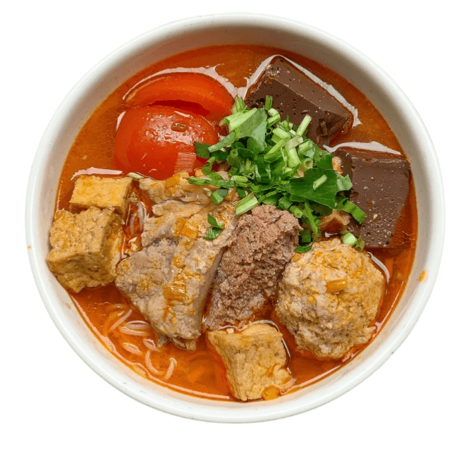 P3. Bun Rieu (Crab & Pork).