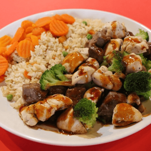 C1. Steak and Chicken Combination.