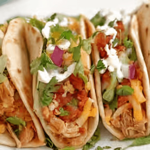 Chicken Tacos.