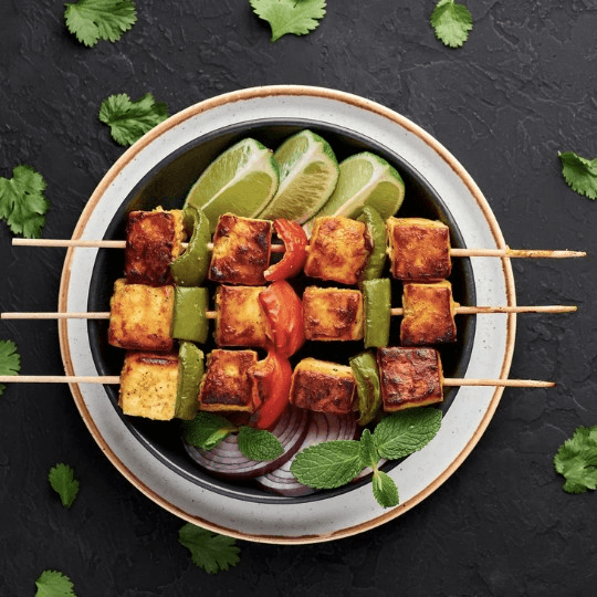 Paneer Shashlik.