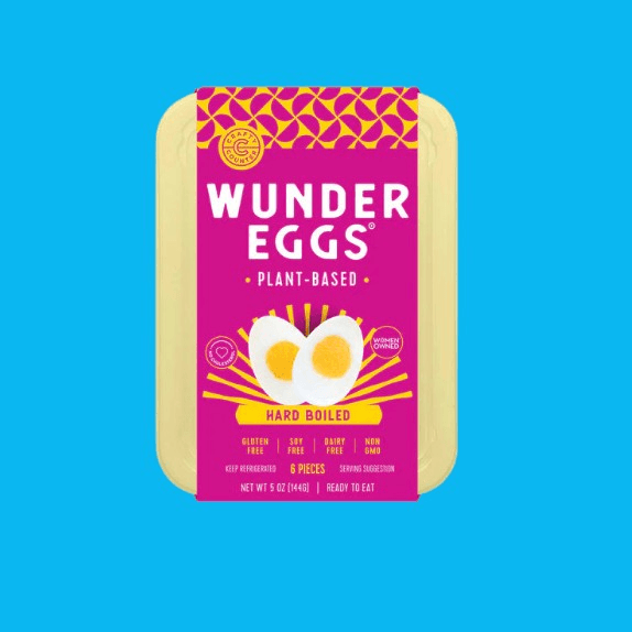 Wunder Eggs - Plant Based Hard Boiled Eggs.