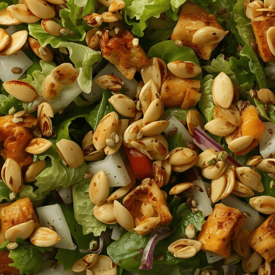 Catering Garden Salad with Pepitas.