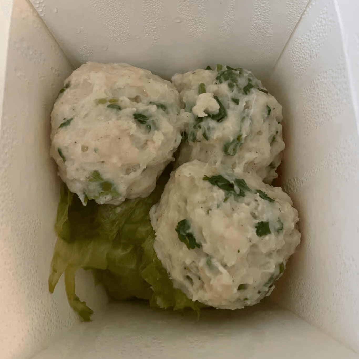 Steamed Fish Ball (3) / 西菜鯪魚球.
