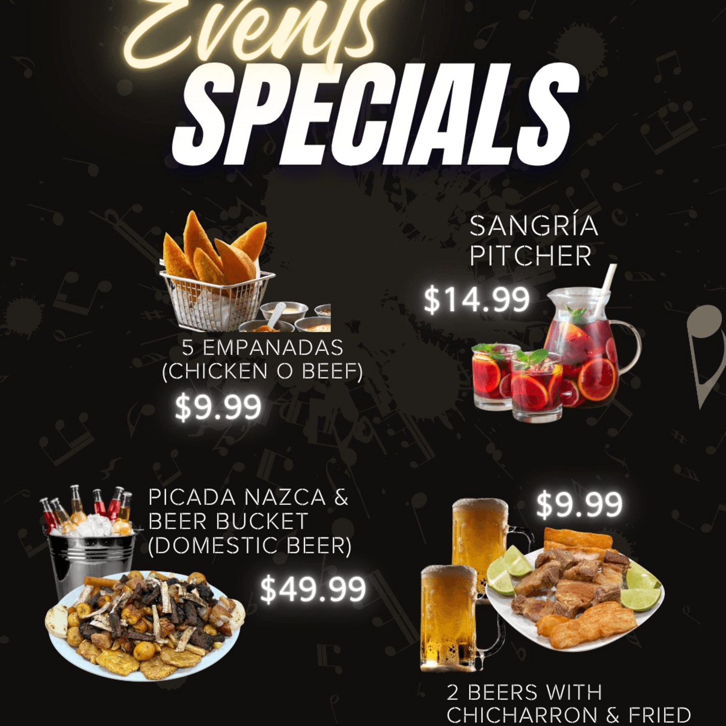 Events Specials