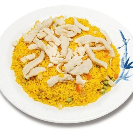Chicken fried rice.