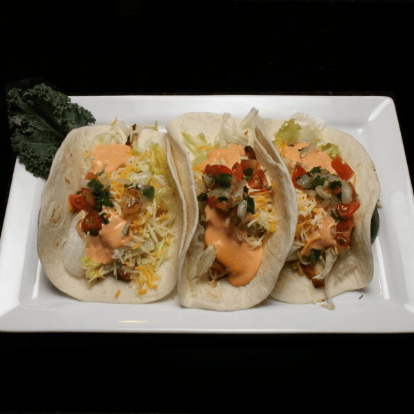 Seafood Tacos.