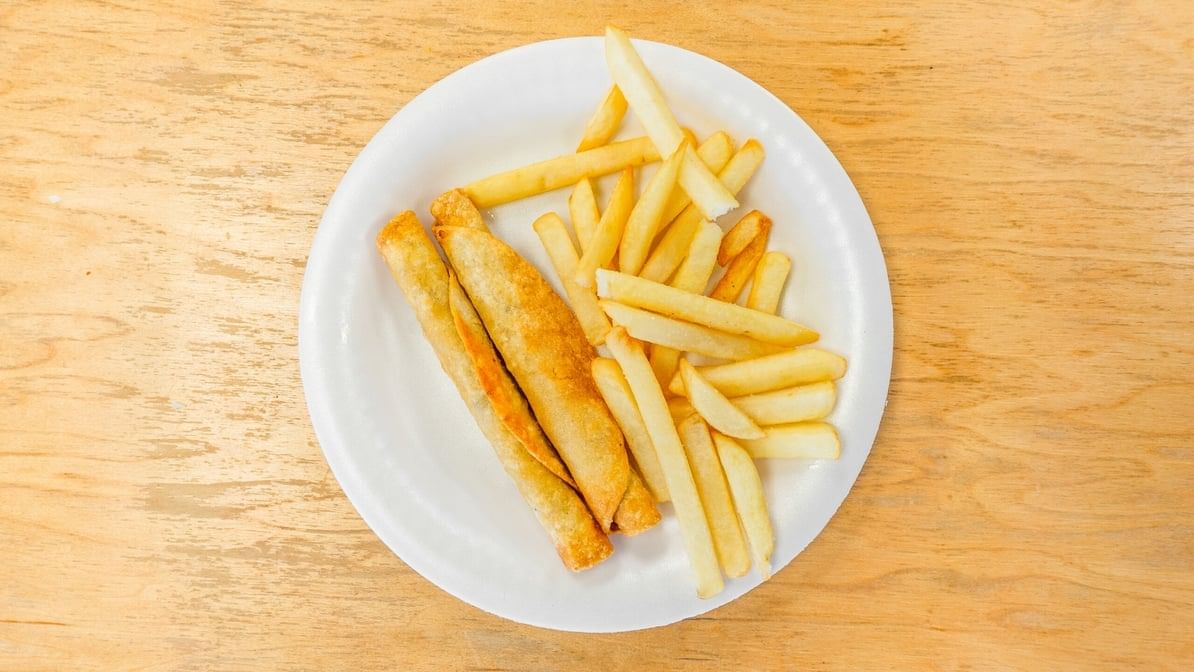 Kids 2 Rolled Tacos.