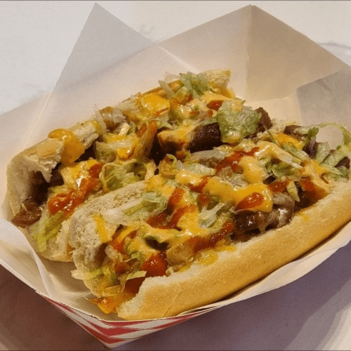 Grilled Chicken Bánh Mi Taco.