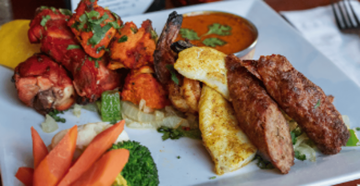 Tandoori Mixed Grill.