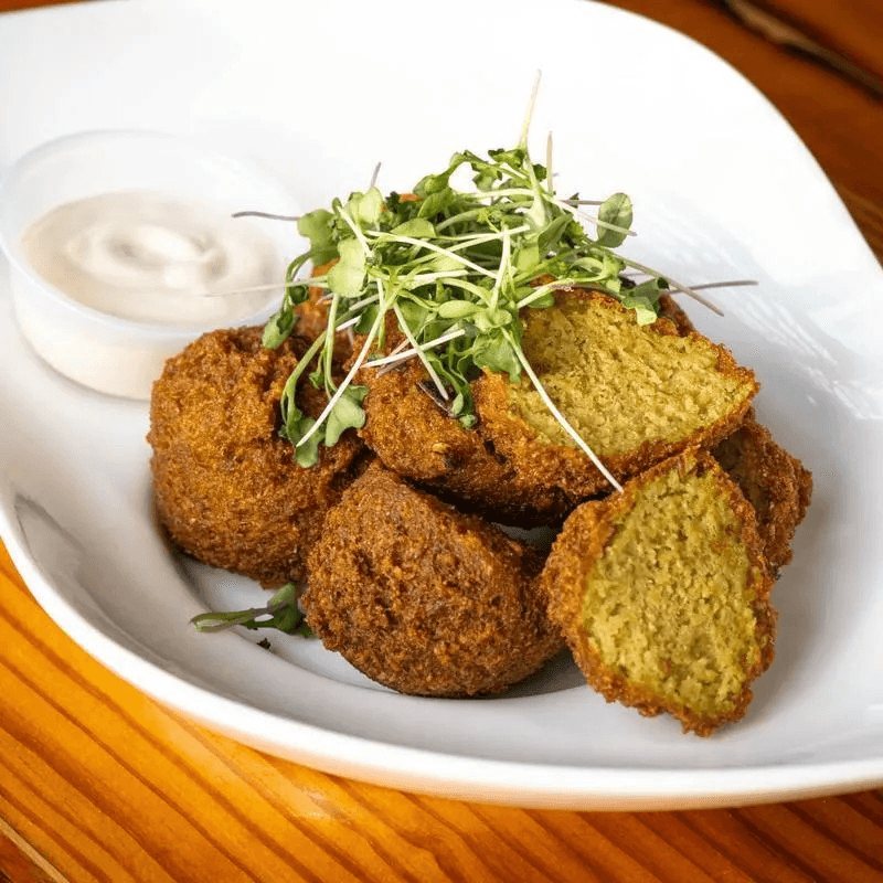 Falafel Fritters.