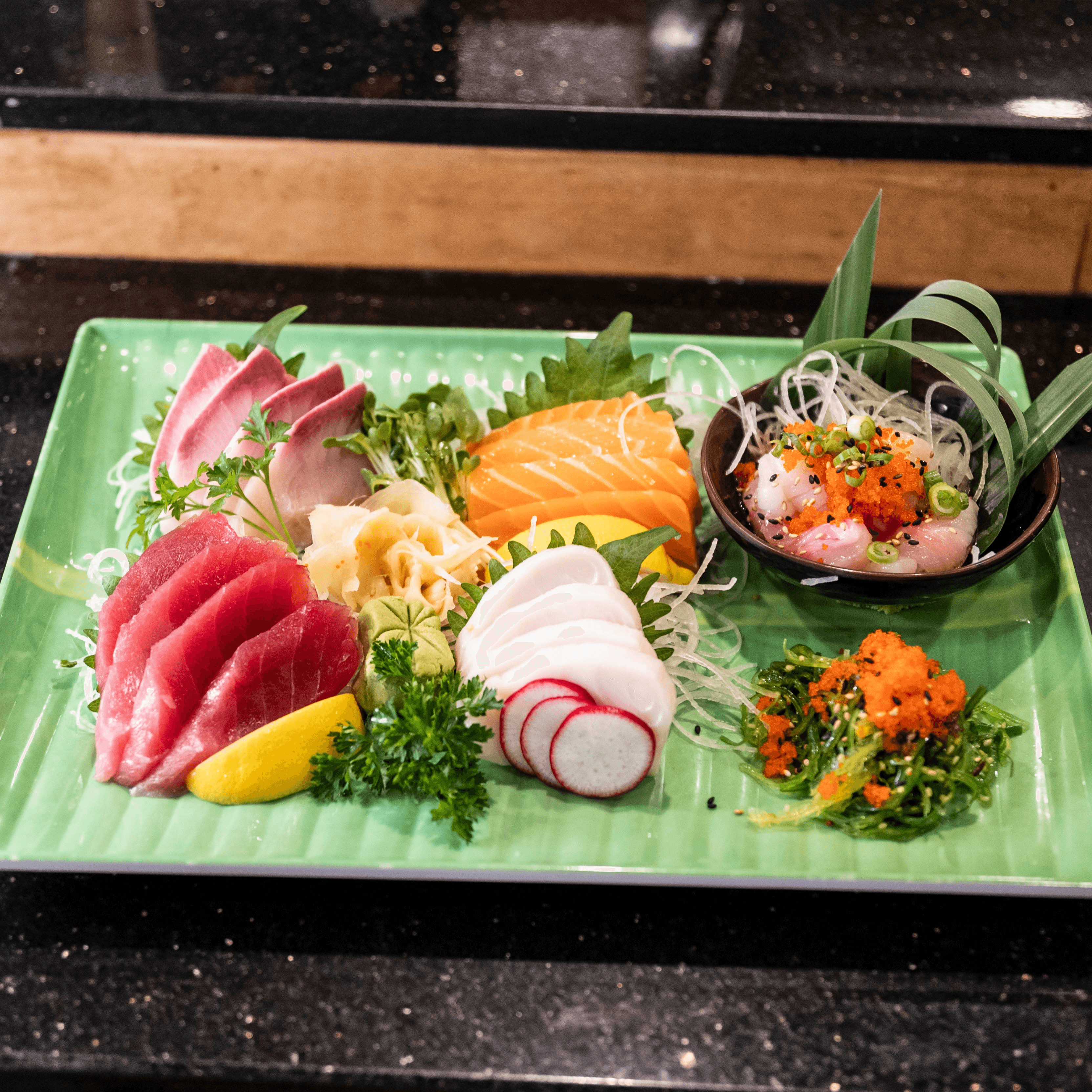 Sashimi Teishoku - A La Carte.