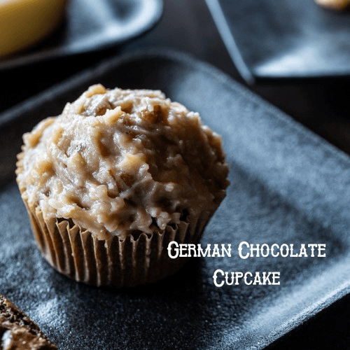 1 Dozen German Chocolate Cupcakes (Only available with holiday orders).