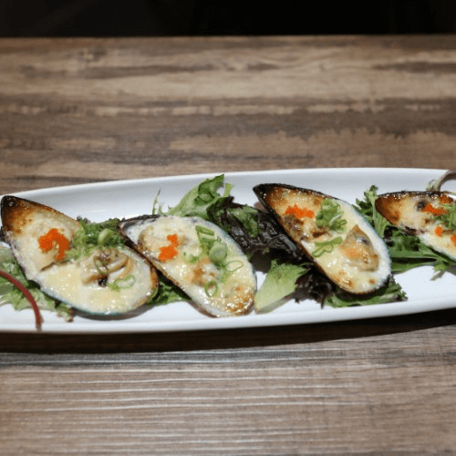 Baked Green Mussel