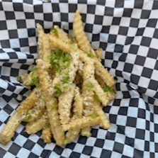 Garlic Parm Fries.