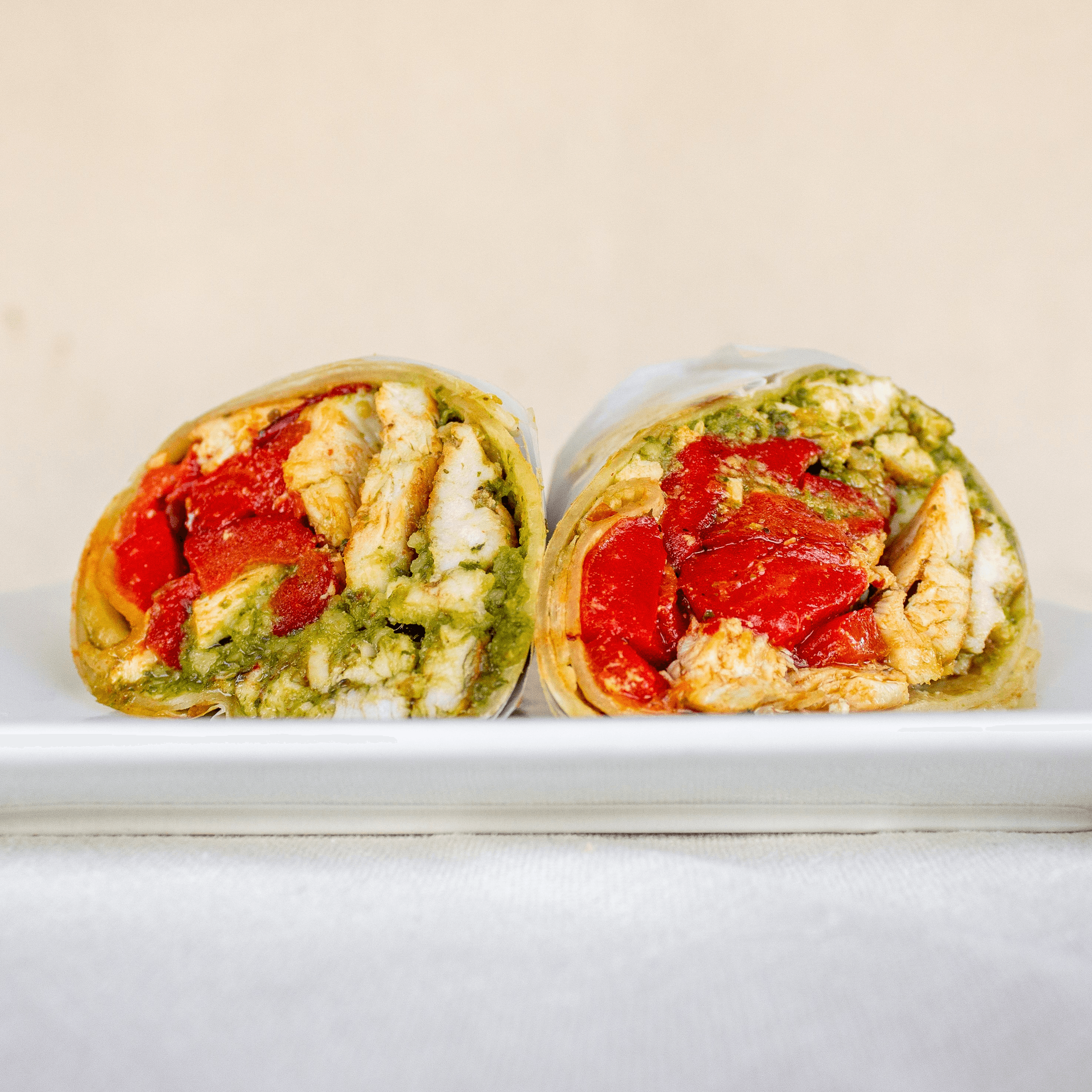 Chicken Florentine Wrap.